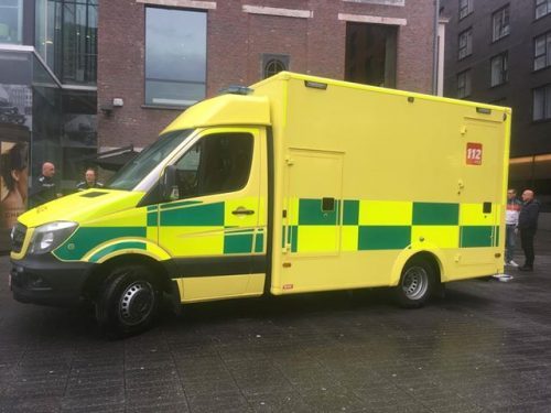 Belgische ambulance met Battenburg